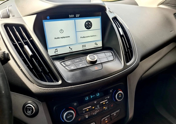 Ford Kuga cena 69900 przebieg: 86840, rok produkcji 2019 z Grybów małe 191